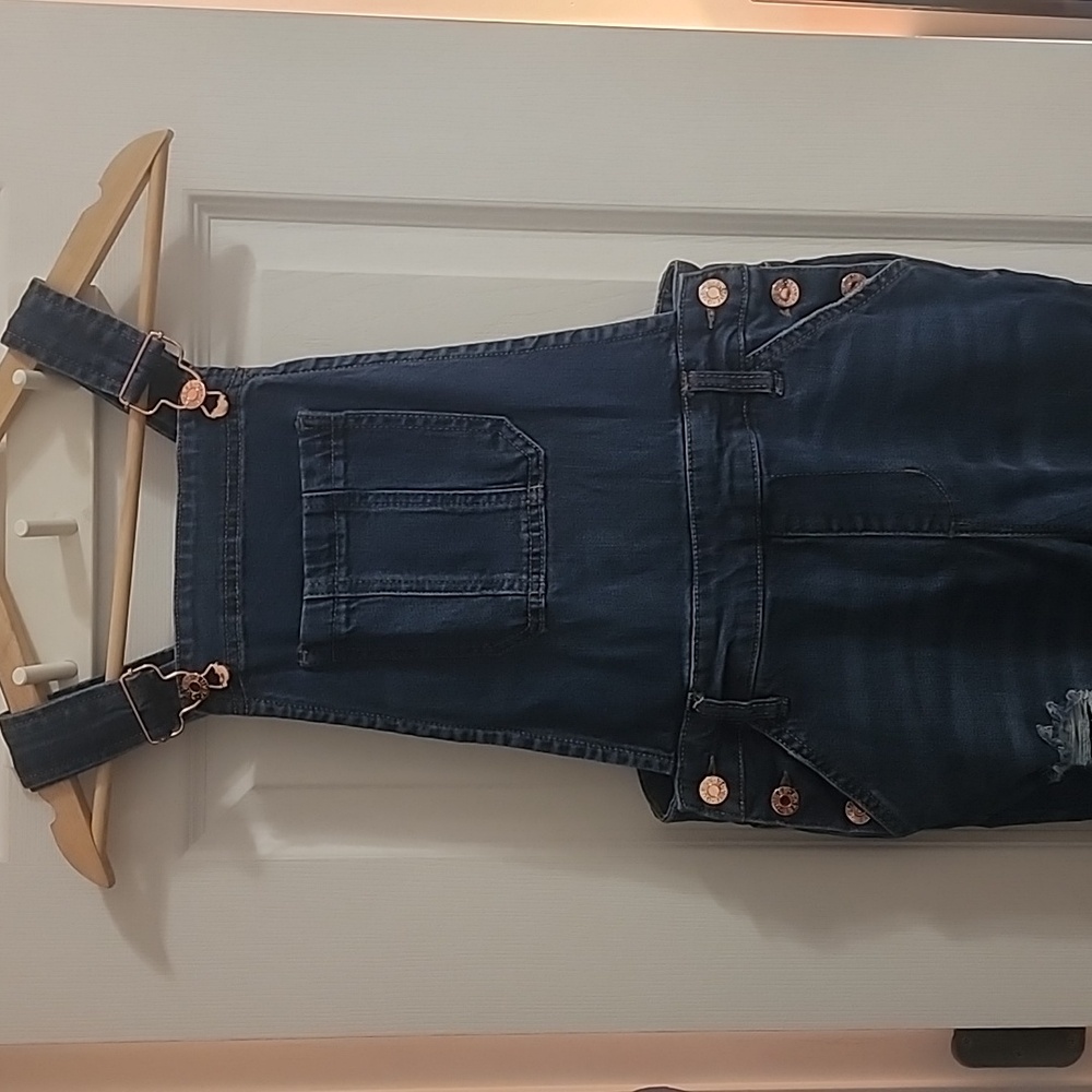 Denim Overalls